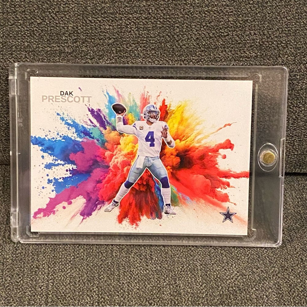 Dak Prescott Custom Blast Card